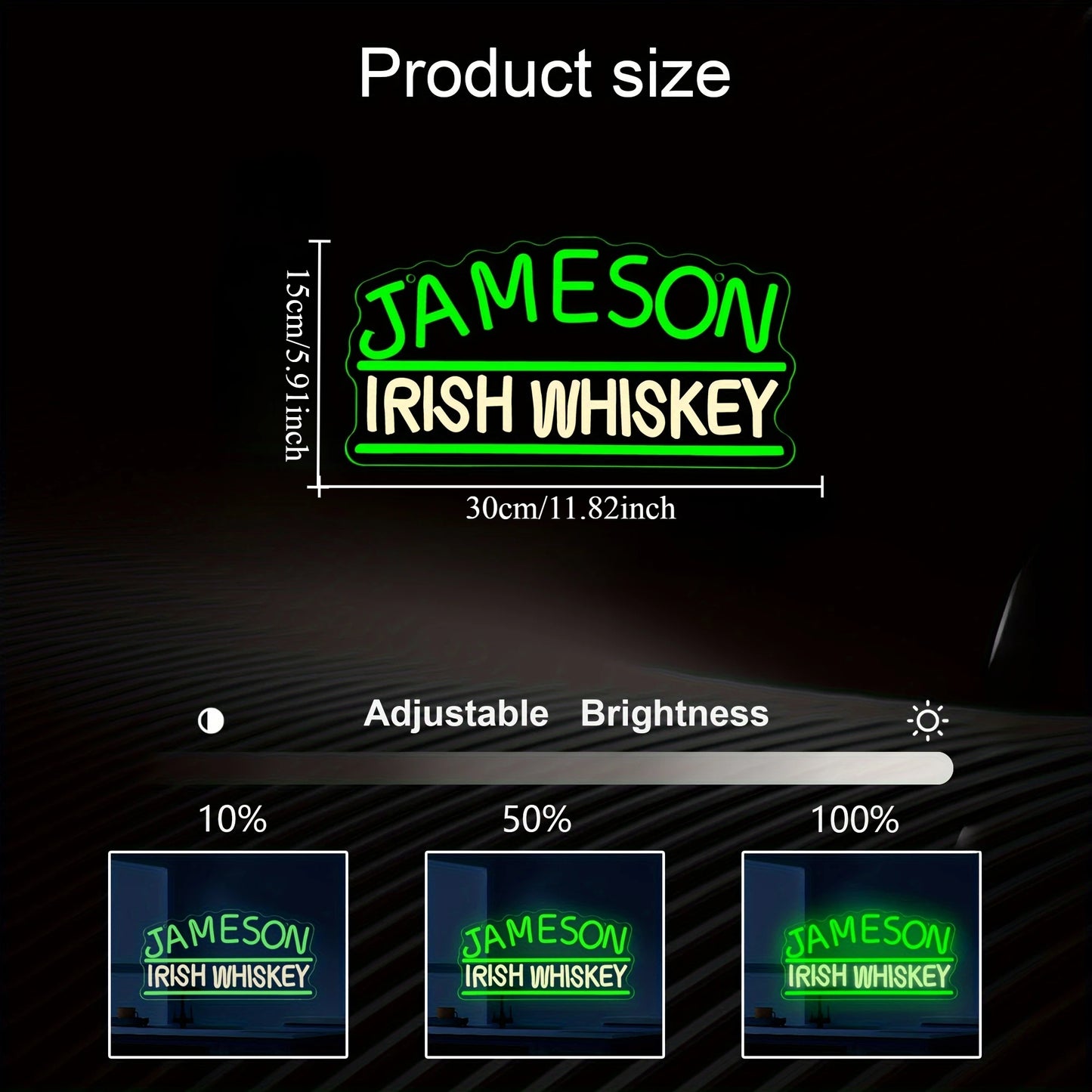 Jameson LED Neon Sign