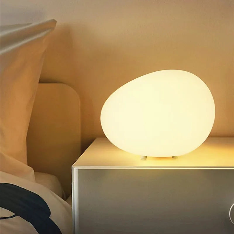 Cobble Stone Night Light (Adjustable Warm To White Light)