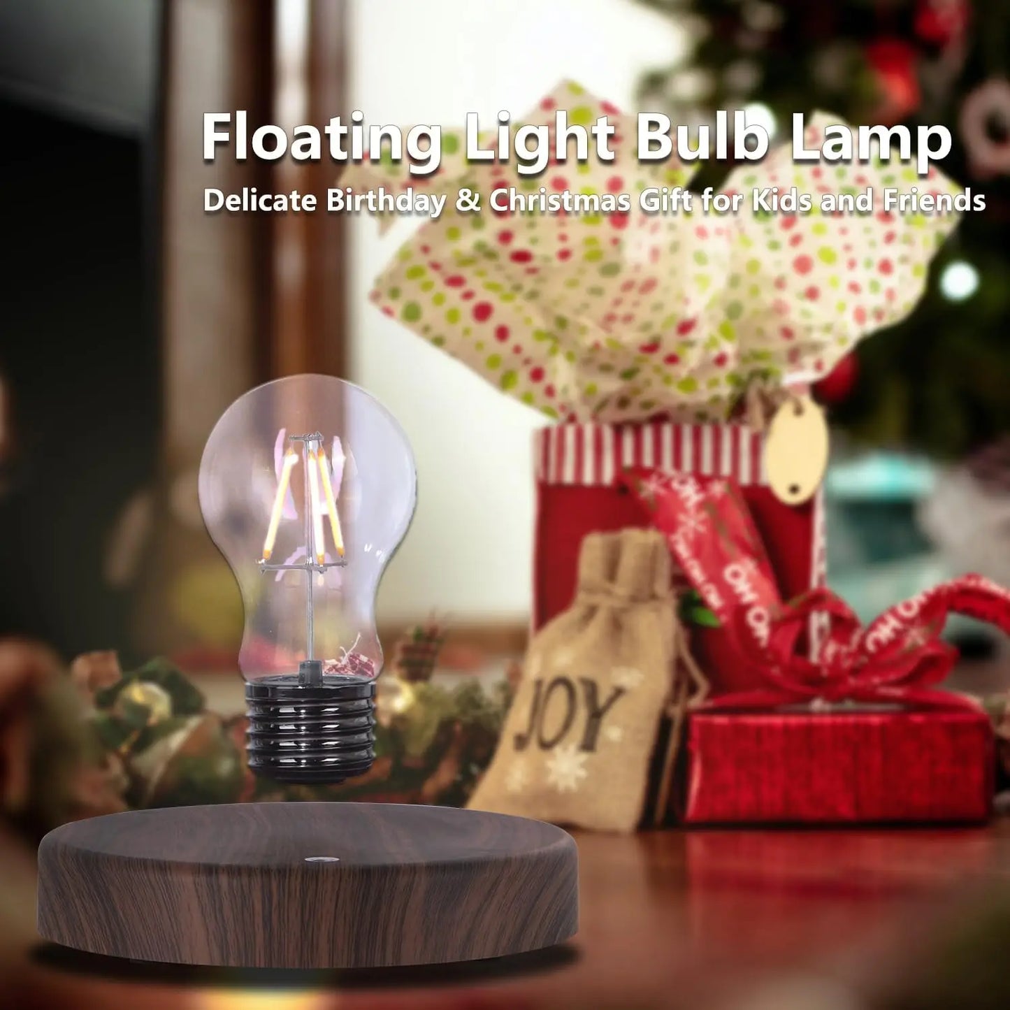 Levitating Vintage Globe Lamp