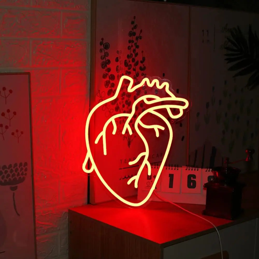 Heart Neon LED