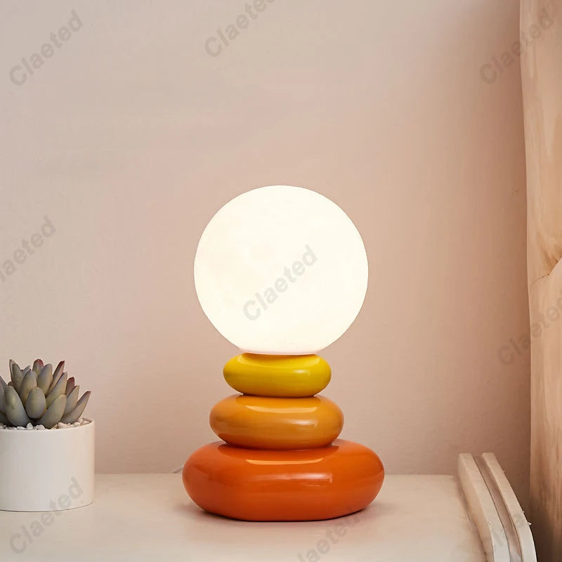 Stone Table Lamp