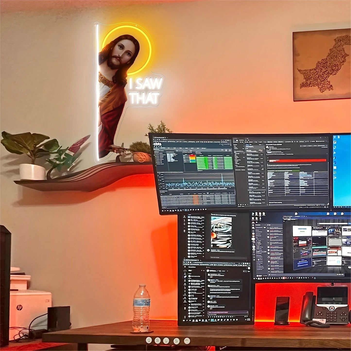 Jesus Neon Sign