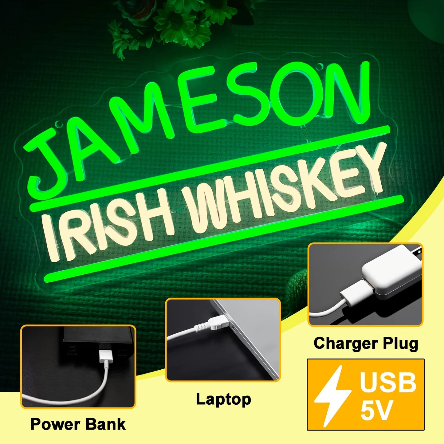 Jameson LED Neon Sign