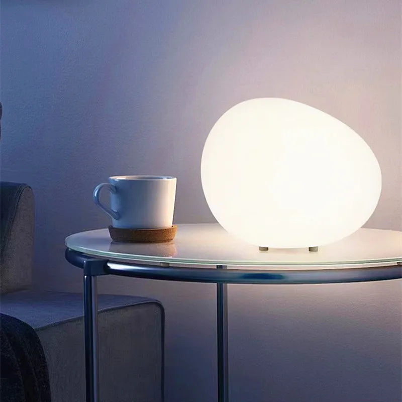Cobble Stone Night Light (Adjustable Warm To White Light)