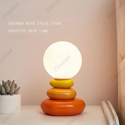 Stone Table Lamp