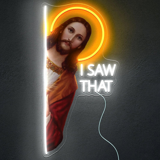 Jesus Neon Sign