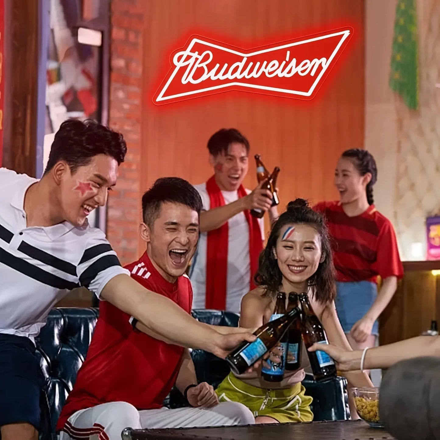 Budweiser Neon Bar Sign