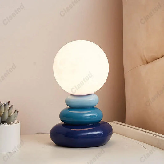 Stone Table Lamp
