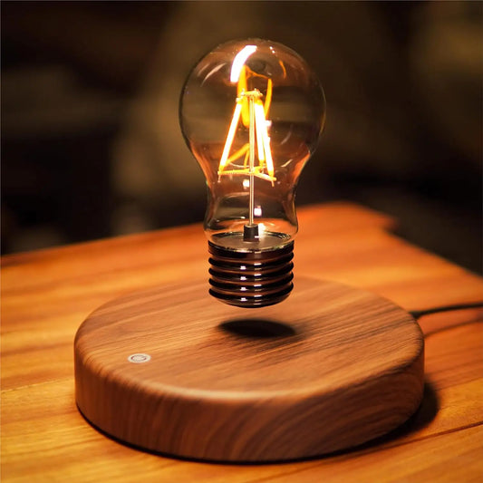 Levitating Vintage Globe Lamp