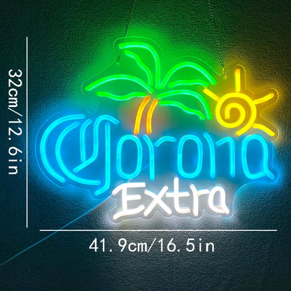 Corona Extra Beer Neon Sign
